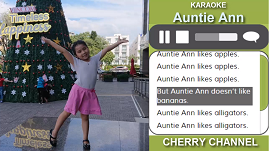Auntie Ann - Karaoke nhạc tiếng anh thiếu nhi