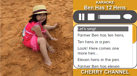 Ben Has 12 Hens - Karaoke nhạc tiếng anh thiếu nhi