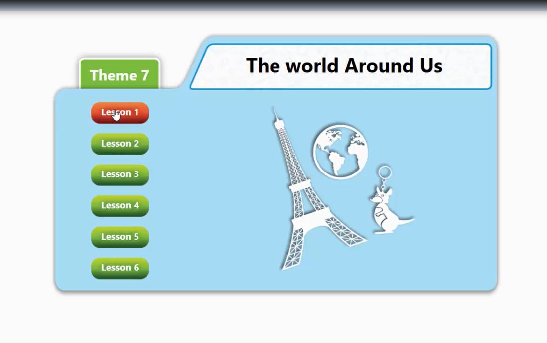 Smart Start Grade 5 - Theme 7: The World Around Us - Tiếng Anh lớp 5 bài 7