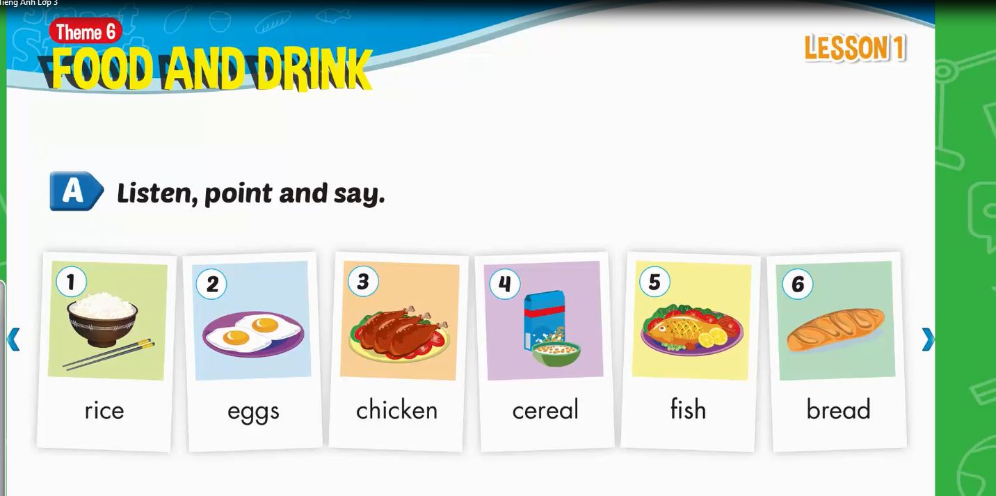 Smart Start Grade 3 - Theme 6: Food And Drink